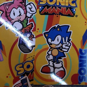 Sonic Mania Plus 4x6 Inch Glossy Prints SEGA -  Hong Kong
