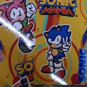 Sonic Mania Plus 4x6 Inch Glossy Prints SEGA -  Hong Kong