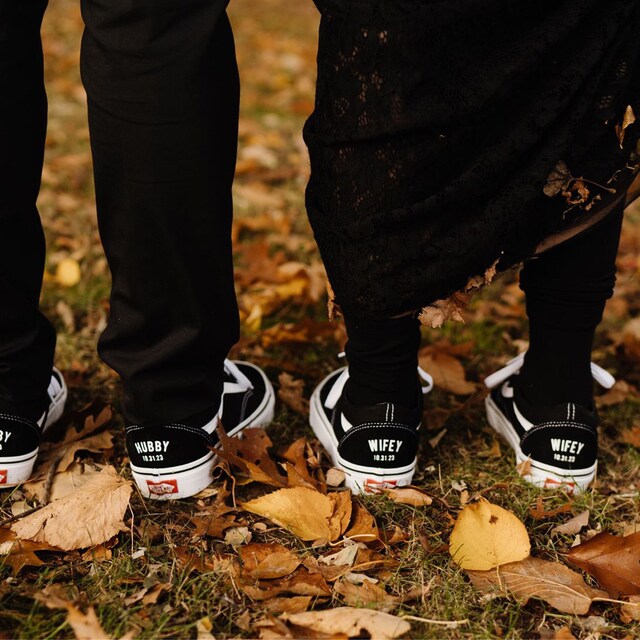 Vans shoes couple top