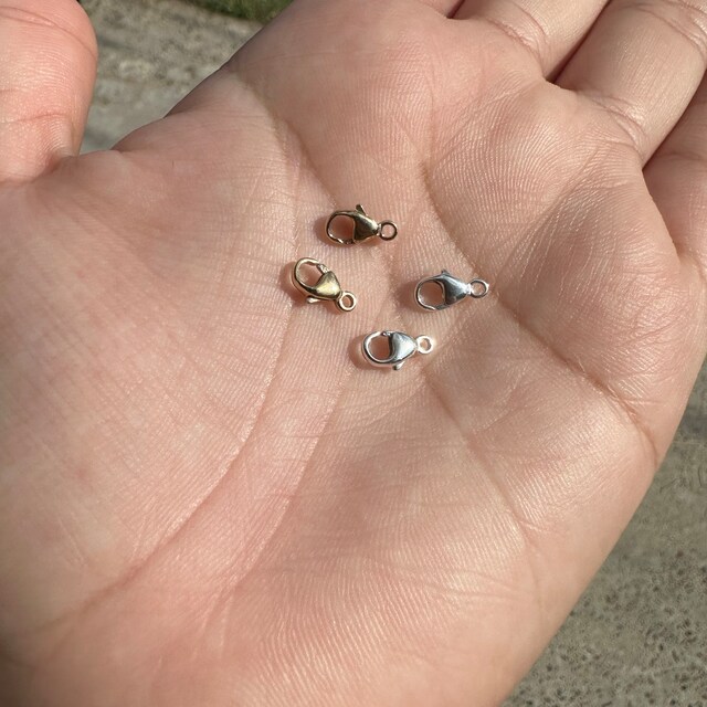 Chapado Oro Collar Pulsera 4 Cierres Magnéticos Redondos Para Joyería - 16 Mm, Chapados En Oro, Muy Fuertes THEBEADSELECTION Imán Fuerte