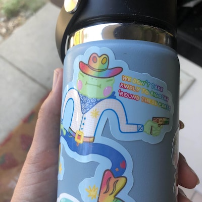 Buff Beaker Stickers Original Vinyl Sticker Water Bottle Laptop Decal ...