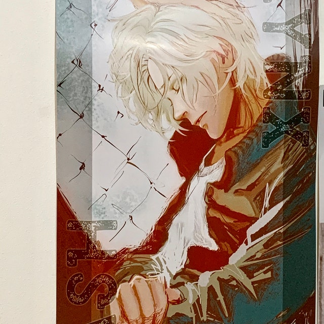 Banana Fish - Ash Lynx and Eiji Okumura Art Board Print for Sale