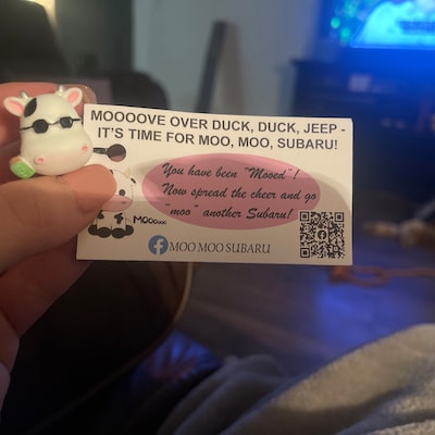 Moo Moo Subaru Starter Pack - Etsy
