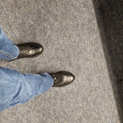 smooth leather platform shoes