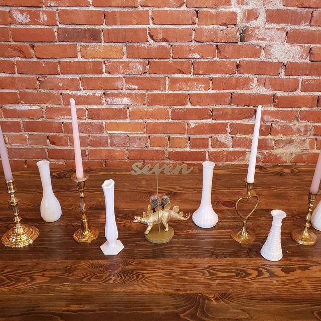 1-3-12pc Sandstone/blush/ Taper Candles/ 10
