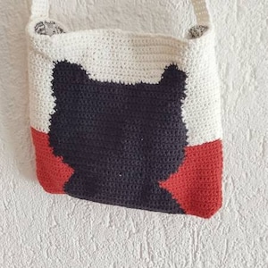 Crochet Cat Family Bag Pattern Crochet Tote Bag Pattern - Etsy