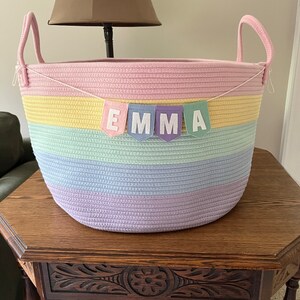 Curated visual reference: Gallery Detail: Scallop Felt Banner With Custom Lettering Personalized Decor For Baby