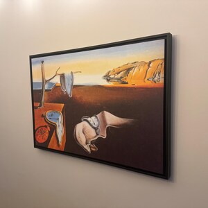 Salvador Dali the Persistence of Memory, 1931 Canvas Wall Art