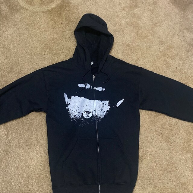Ken Carson Actual Hate Teen X Full Zip Hooded Sweatshirt Merch