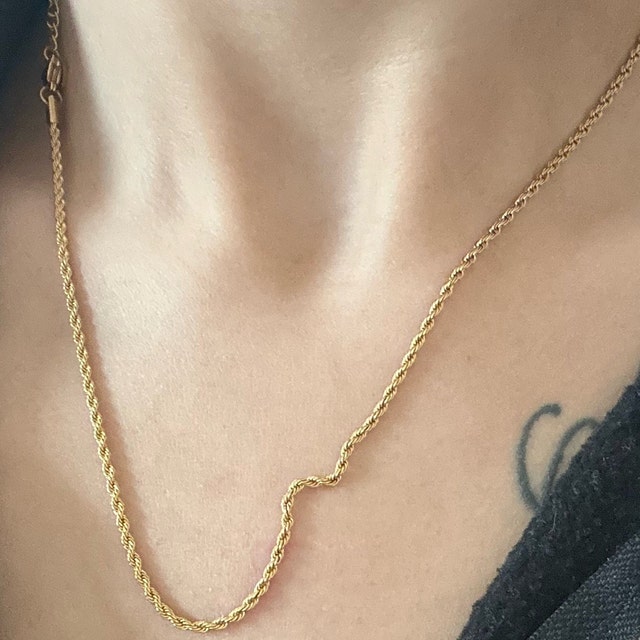 ネックレス・ペンダント ROMANTINUER SN186 SClip Chain Necklace SN.186 S-Clip Chain Necklace - ROMANTINUER