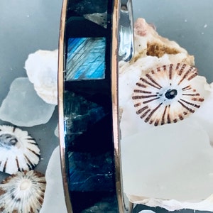 Stone Inlay Turquoise Ring | Etsy