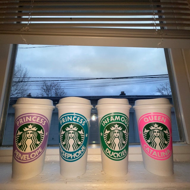 Starbucks Personalized Tumbler - Reusable – Carly's Customs