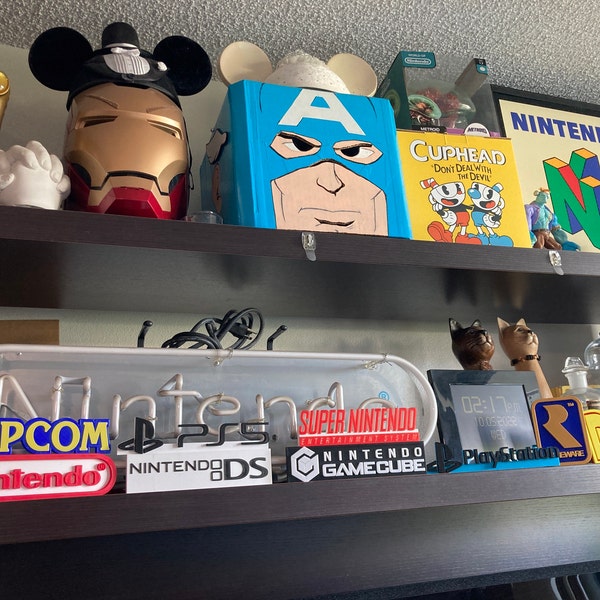 Capcom Video Game Logo Sign 8.25in (3D Printed, Man Cave, Game Room ...