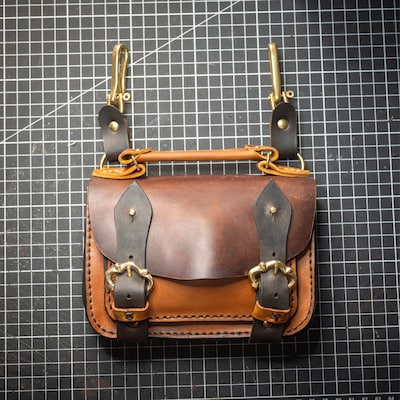 Ole Sack Leather Sling Backpack Pattern Medieval Pouch Old - Etsy