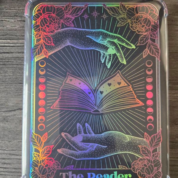 The Reader Tarot Card Kindle Paperwhite Clear Case Insert - Etsy