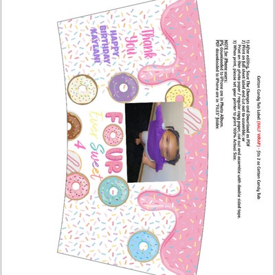 EDITABLE 40th Birthday Chocolate Candy Bar Wrapper 1.55 Oz Personalised ...