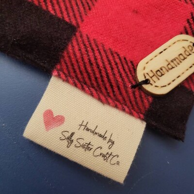 30x60mm,cotton Twill Webbing,flat or Folded Labels,printed Sew-in ...