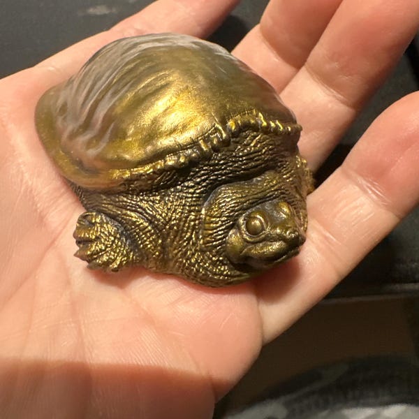 Solid Bronze Coiled Ball Python Figurine, Reptile Sculpture ...