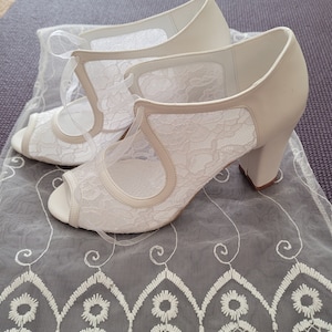 JOPStudios Louis Vuitton bridal heels