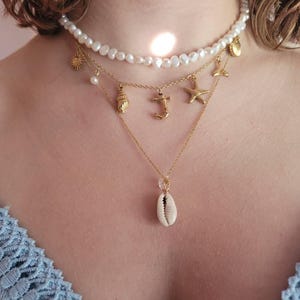 Review photo by Breanna for Starfish Pearl Necklace