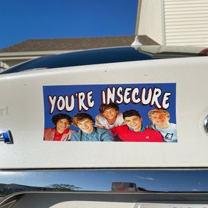 You're Insecure Bumper Sticker & Car Magnet - Etsy