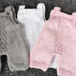 Pineapple Overalls Knitting Pattern Baby Romper Knitting - Etsy