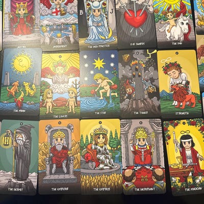 RWS Panorama Tarot Deck : Kickstarter Edition From Deckstiny - Etsy