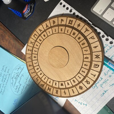 Cipher Wheel Printable Template - Etsy