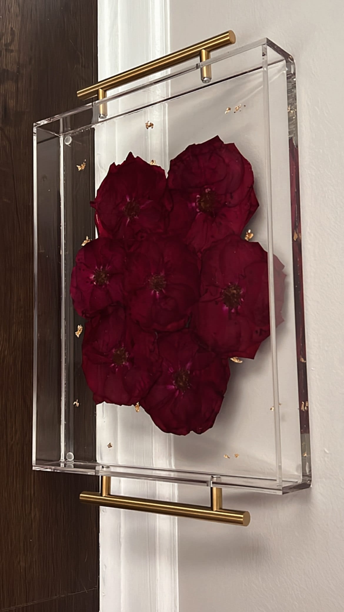 Preserved flowers from Taryn's etsy review