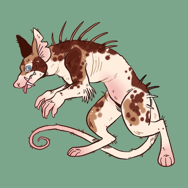 Cryptid Critters: Furry Art Base (PSD File, 22 Cryptids) - Etsy