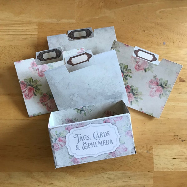 Ephemera, Box, Shabby Chic, Junk Journal, Pastel, Storage, My Porch ...