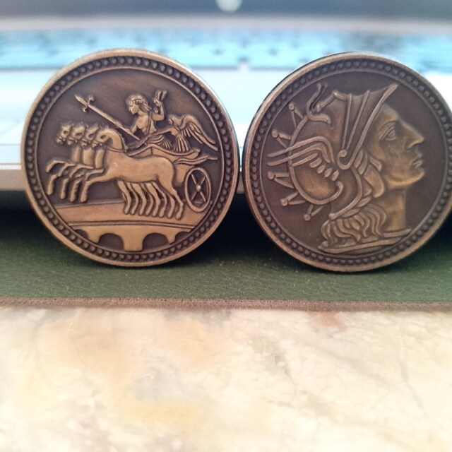 Fantasy Coins - Roman Gold - Etsy