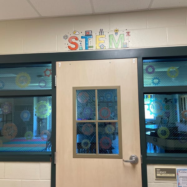 STEM Decal | Classroom Wall Art | Science Technology Engineering Math ...