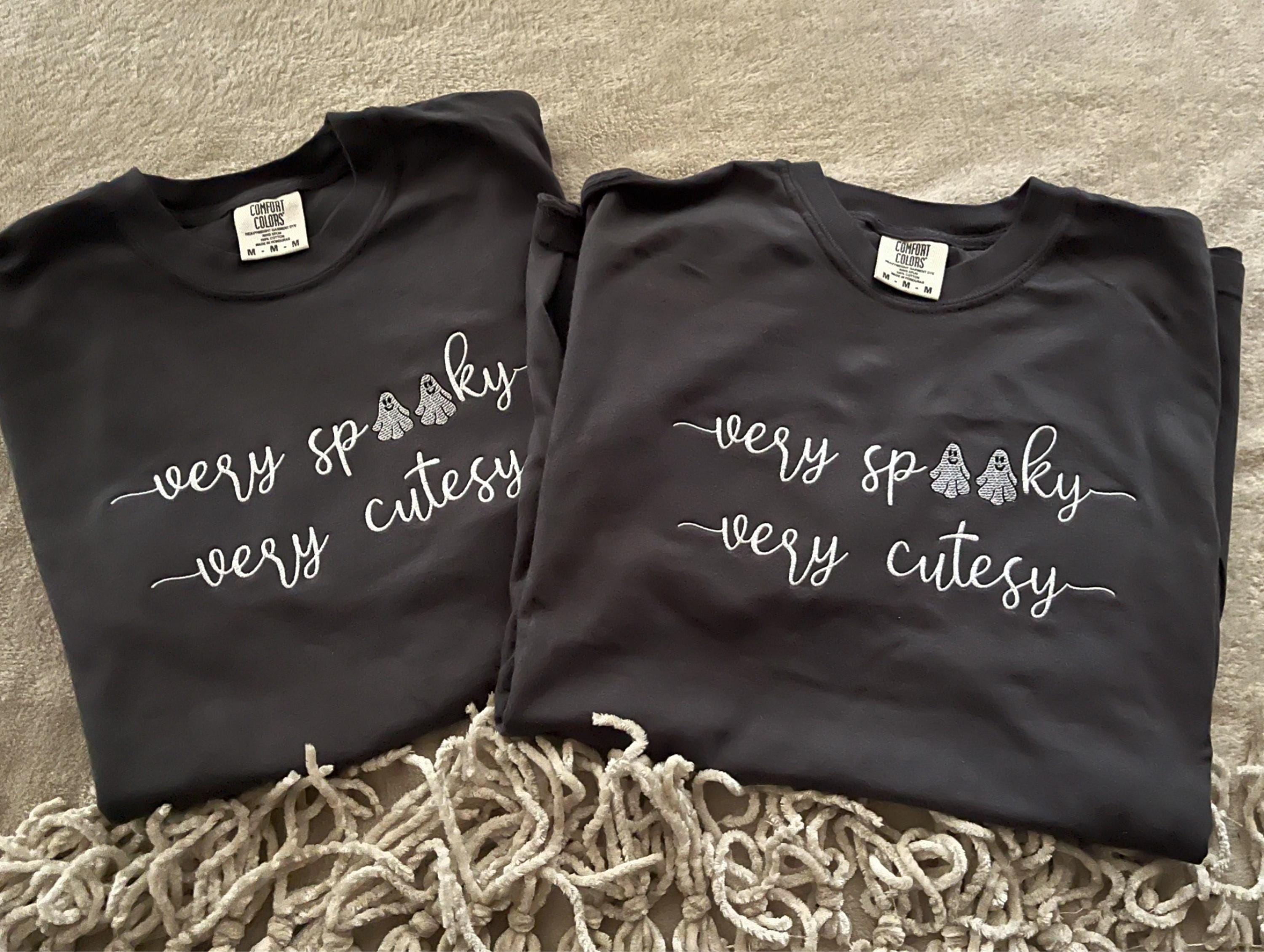 Customer photo for Spooky with tails - Embroidery font