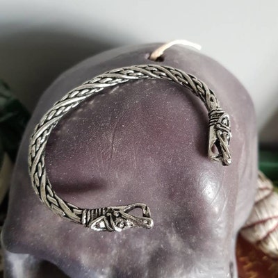 Bracelet Viking Dragon Asgard - Artisanal Et Plein D'histoire