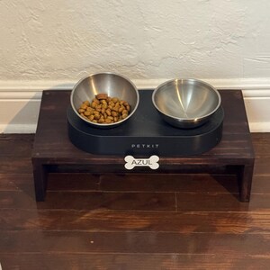 Modern Dog Bowl Stand | Raised Dog Feeding Station | Large Dog Feeder | Small Dog Feeder | Yeti Dog Stand | Elevated Pet Feeder | Senior Dog