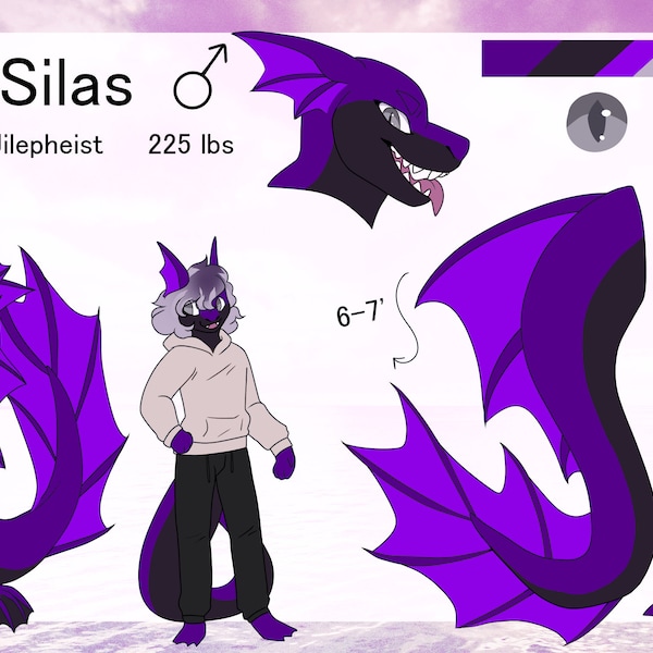 Complex Furry Reference Sheet - Etsy