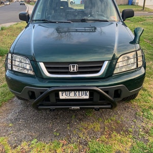 Custom Headlight Guards for Honda CRV 1997 2001 Powder Coated