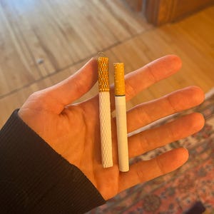 Instant PDF Download 3-D Cigarettes Bead Pattern Tutorial - 3 Dimensional Beading  Tutorial