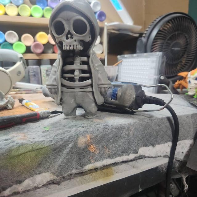 Kuki Skeleton HQ 3D Stl Files - Etsy
