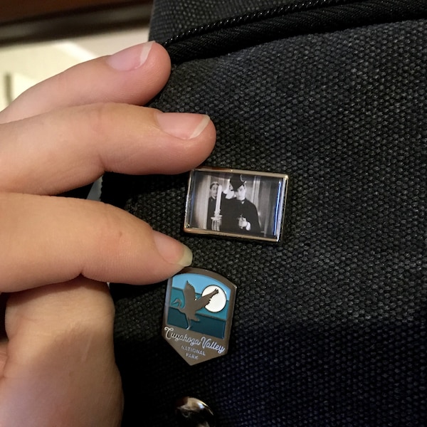 Rectangular Metal Lapel Pin Badges • 13x21mm Personalised Button Badge ...