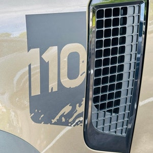 Land Rover Defender Fender Sticker Decal Label Emblem 90 110 X2 Set ...