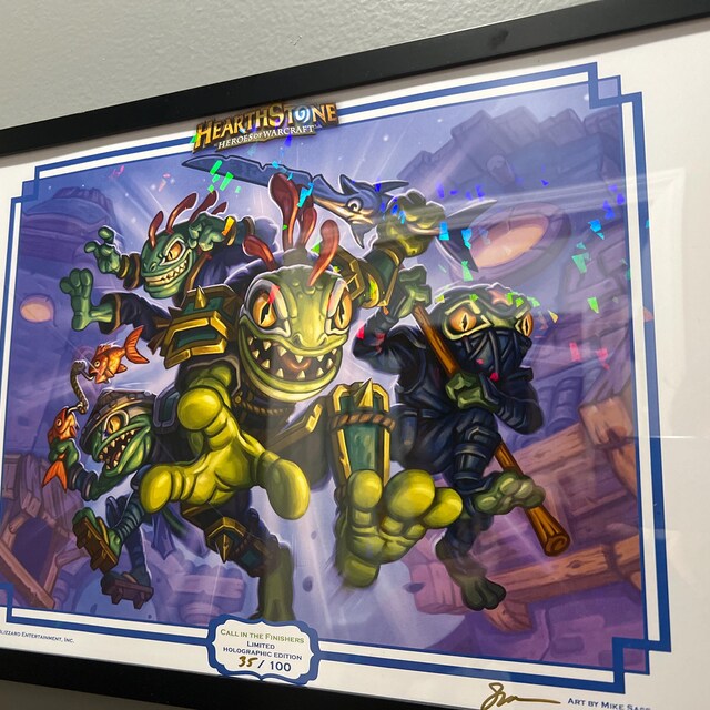 プレイマット　Juzam Djinn　サイン&ナンバリング入り　500枚限定 Juzam Djinn MTG playmat - Etsy 日本