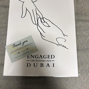 Hayley added a photo of their purchase