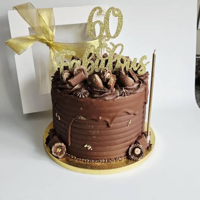 Topper Per Torta 15° Compleanno Edizione Limitata 2010 - Decorazione Con Glitter Oro Per Ragazze - Scritta '15 Favolosi Auguri' - 2