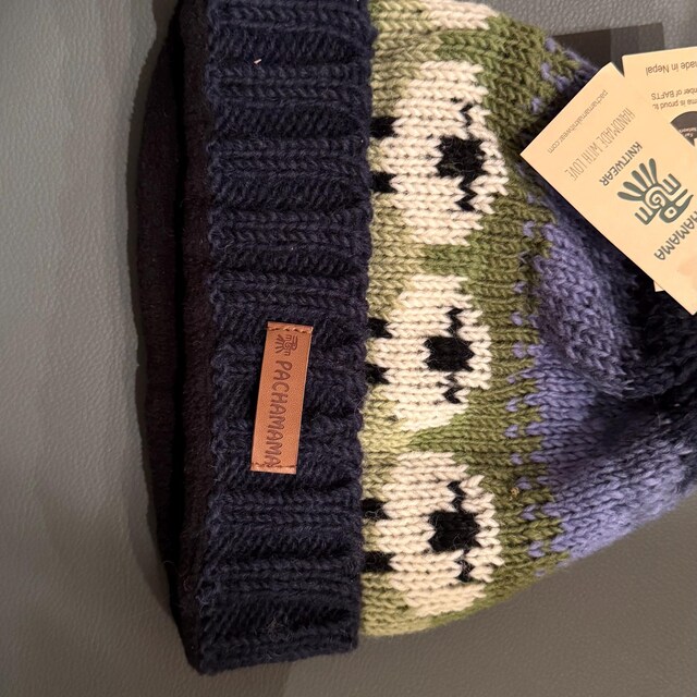 Women's Knitted Sheep Hat, Headband, Beanie: 100% Wool | Pachamama