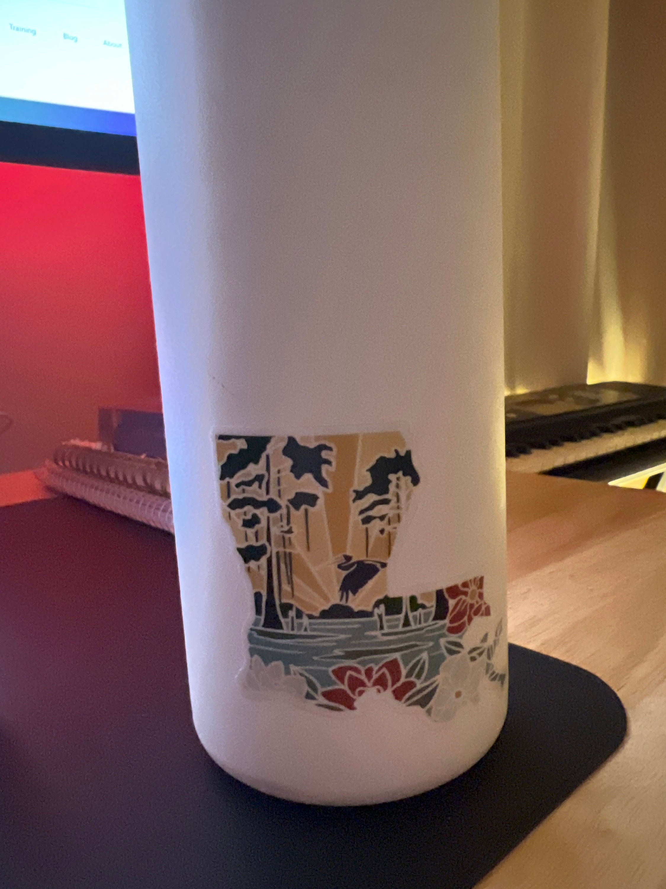 Louisiana Durable Sticker | High Quality Bumper Sticker | United States Vinyl Decal | Weatherproof Sticker | Water Bottle Sticker | 3.25&quot;