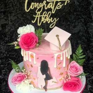 Graduation Cake Topper Congrats Grad Cake Topper 2020 Cake | Etsy