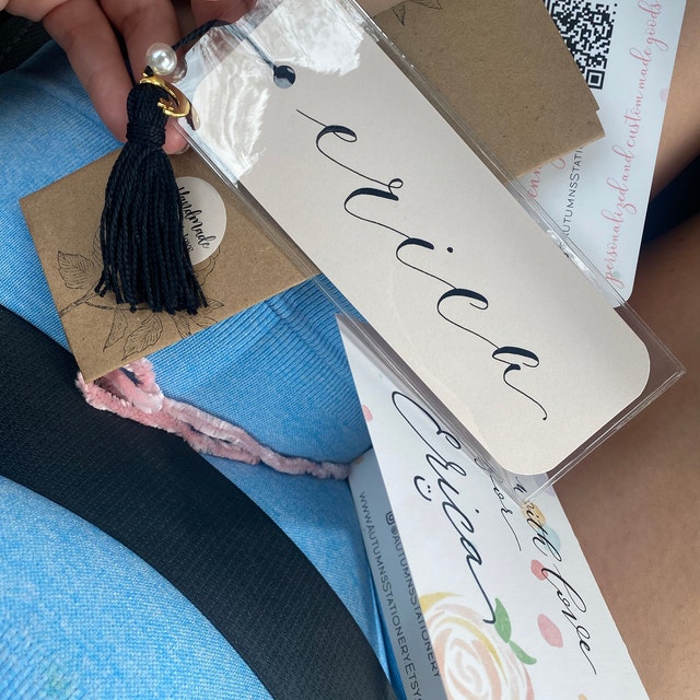 Personalized Bookmark With Tassel – Elegance In Arabic