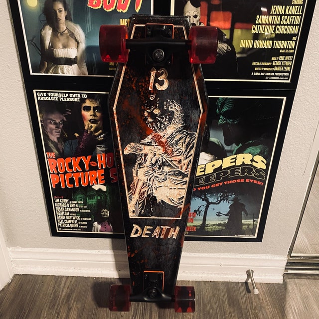 Killer Death Tarot Bloody Coffin Croozer Skateboard 30